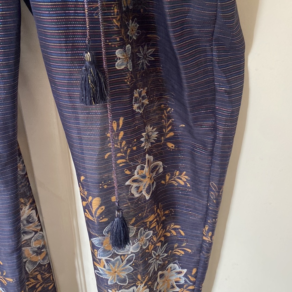 Multicolor Dark Navy Chloé Jumpsuit - Picture 7 of 16